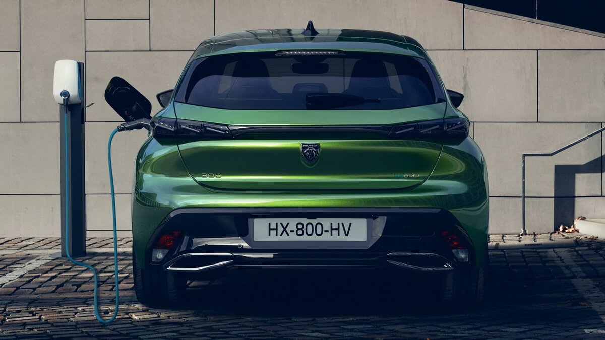 Гибридная версия Пежо