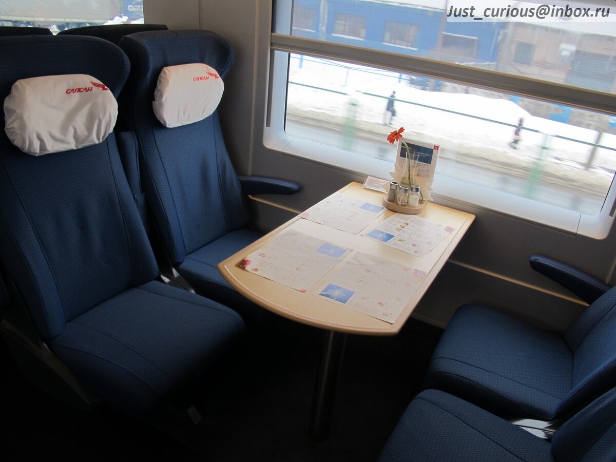 Сапсан, вагон-бистро