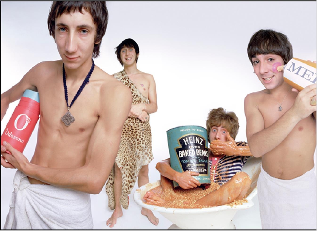 Фотосессия The Who для "The Who Sell Out"
