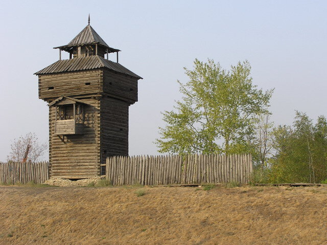 Реконструкция крепостной башни в Мокшане. Фото из открытых источников