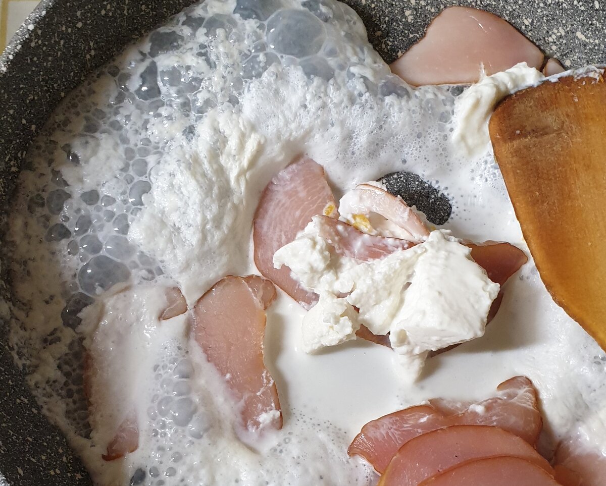 Рецепты блюд для похудения. Пп-карбонара из куриной грудки