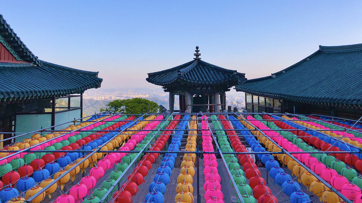 Буддийский монастырь Сынгаса, Сеул, Южная Корея
