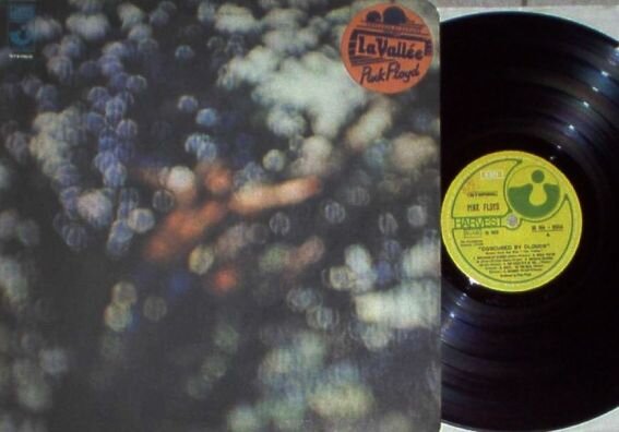 Pink  Floyd «Obscured by Clouds» («The Valley»), 1972 г., итальянский выпуск