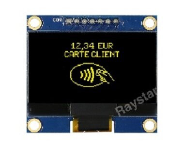 OLED-дисплеи со структурой COG+PCB от Raystar 