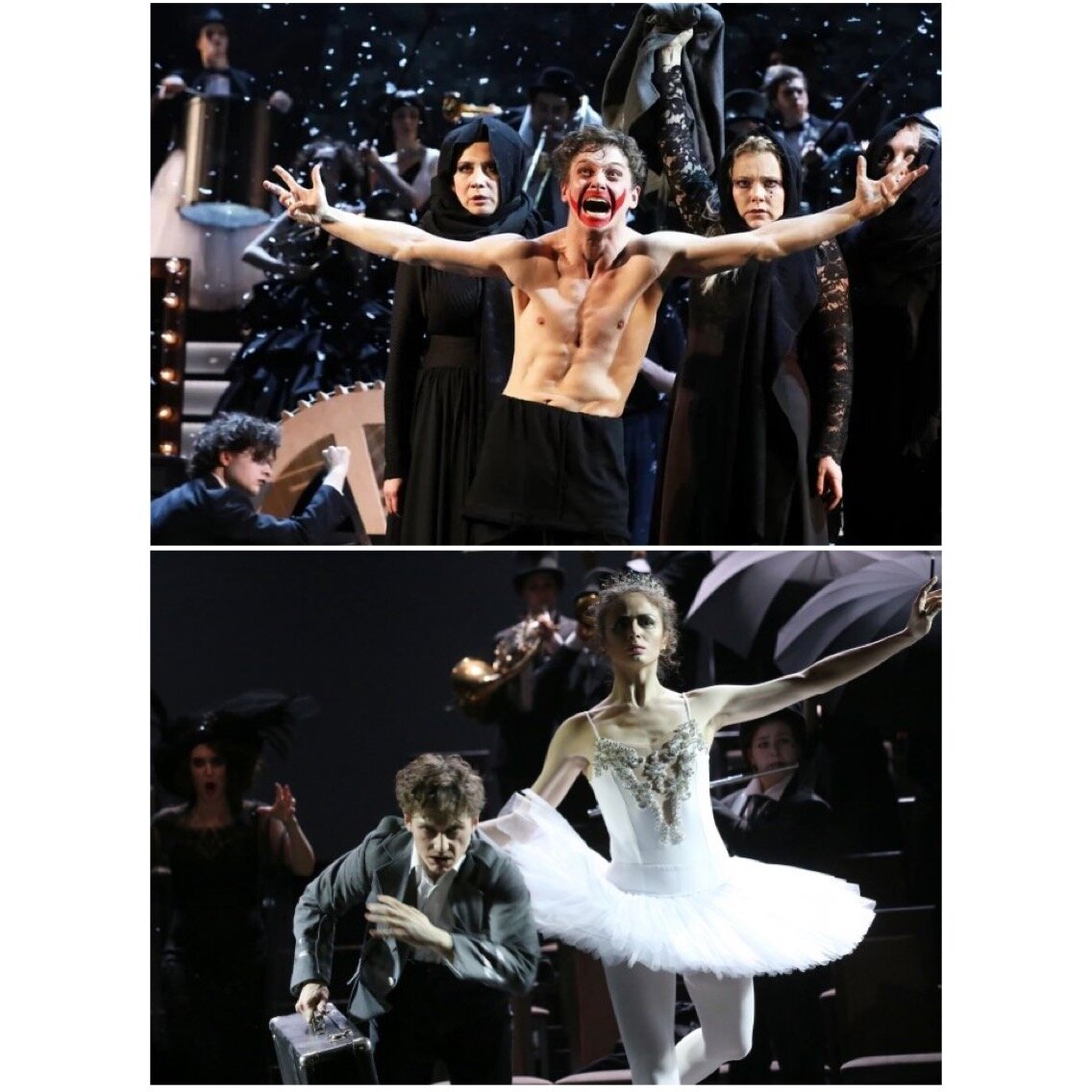 Сцены из спектакля 