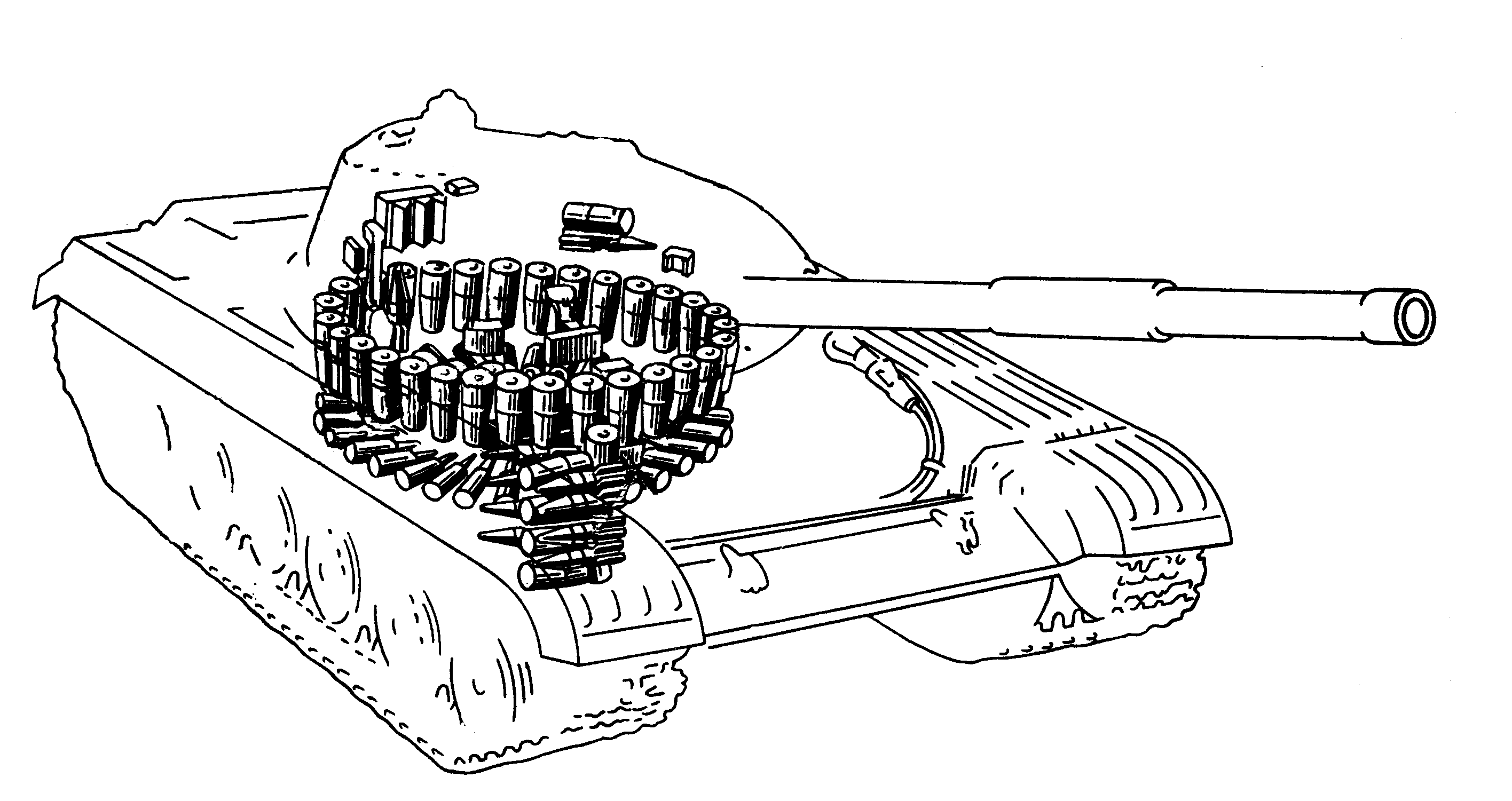 Схема танка т 64