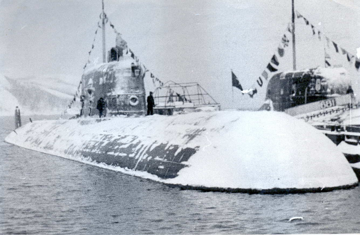 Фото подводной лодки проекта 685