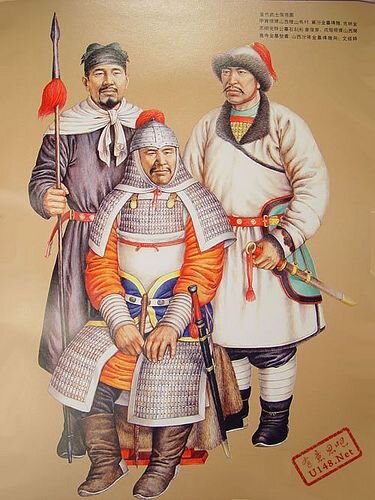 Чжурчженьские воины.