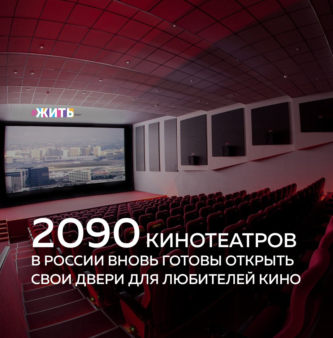 Удивительно, но количество кинотеатров практически не изменилось, по сравнению с прошлым годом.

А вы любите ходить в кино? Какие фильмы нравится смотреть на большом экране?

#жить #проектЖИТЬ #кинотеатры #кино #цифрадня