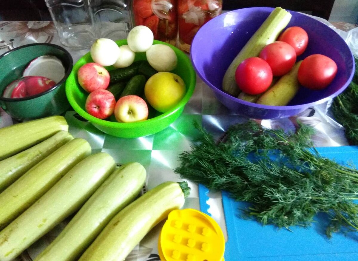 моем и сушим овощи