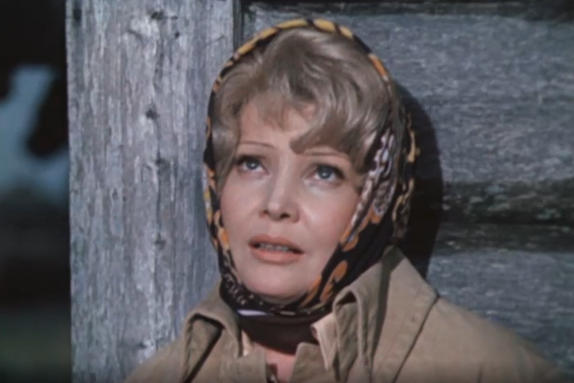 Т.Доронина в телефильме "Ольга Сергеевна" (1975)