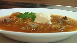 Щи из квашеной капусты
