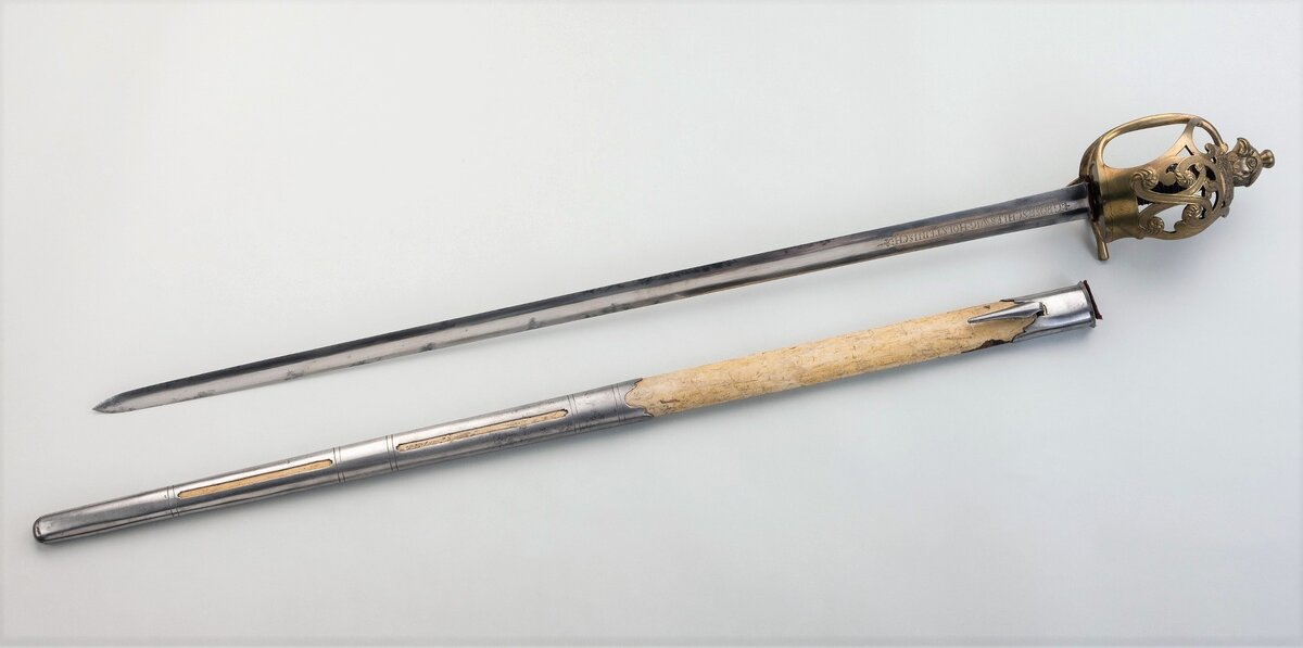 Палаш солдатский лейб-драгунского полка Голштинский войск образца 1756-1762 годов, Золинген.