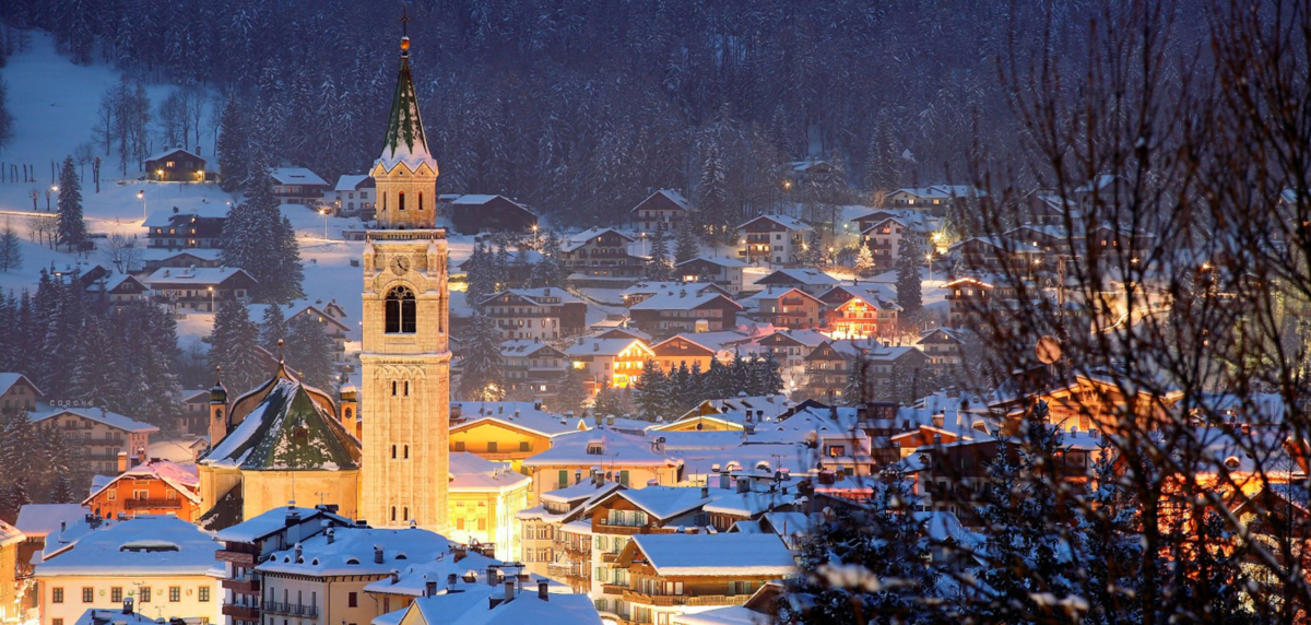 Кортина Д'Ампеццо зимняя. Фото из открытого источника
