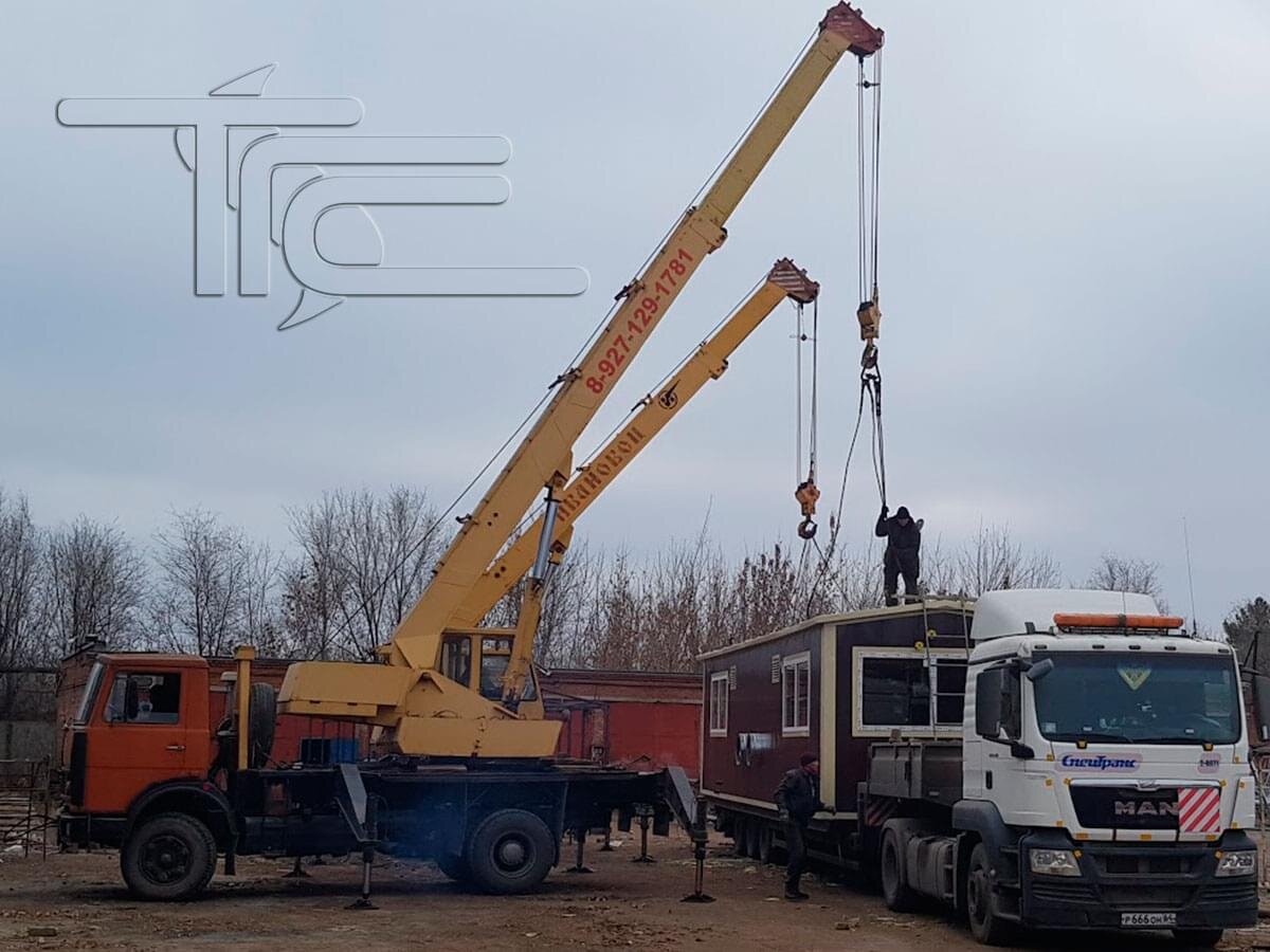 Отгрузка заказчику водогрейной газовой блочно-модульной котельной ТКУ-2000