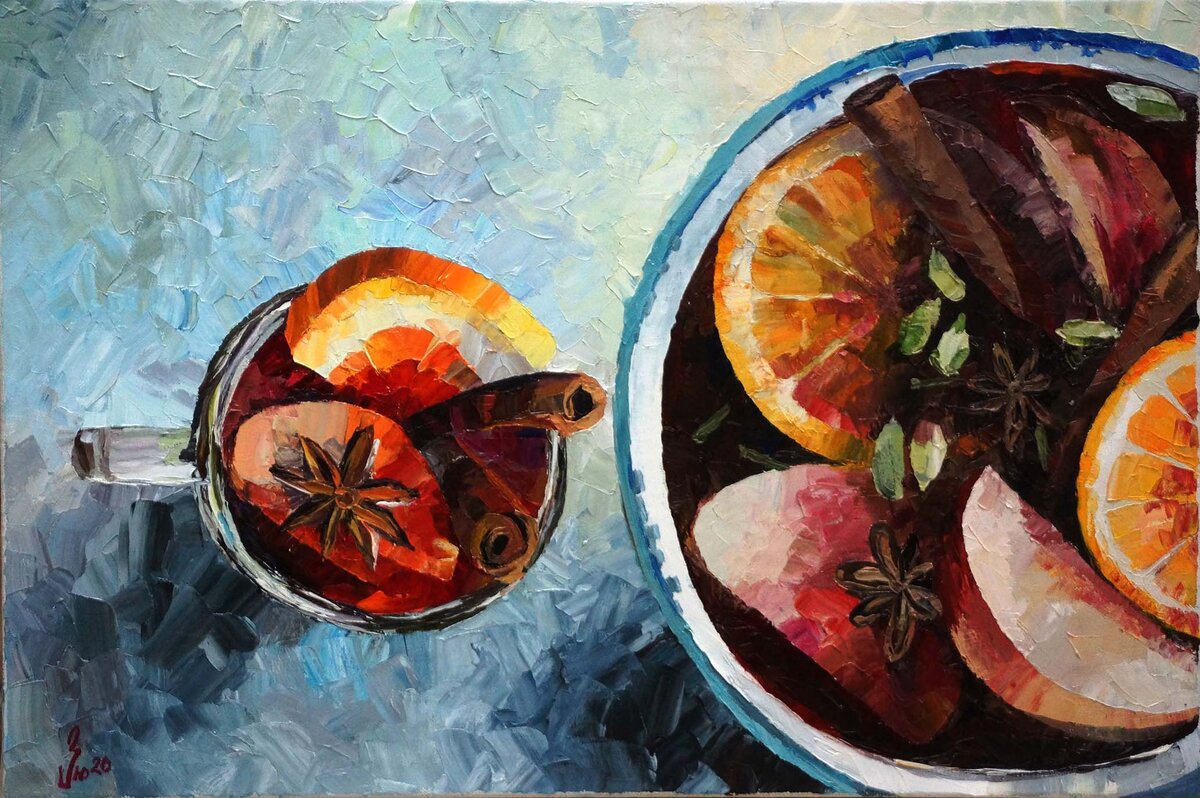 Утгоф Златослава Глинтвейн 40х60 хм 2020 г 