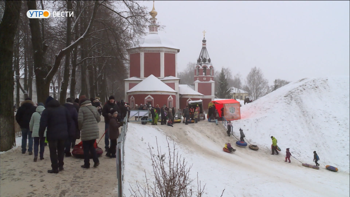 Суздаль в январе 2024 года