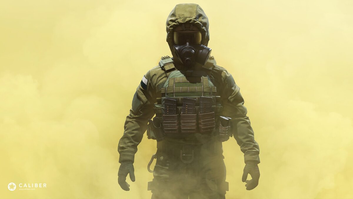 На данном фото изображен "Кошмар" - это оперативник подразделения Польши - "GROM".