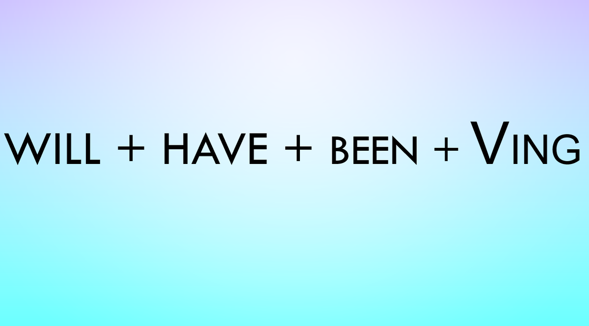 Буквой “V”-обозначен «глагол» (от англ. Verb), в данном случае глагол имеет окончание -ing