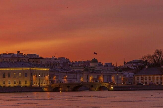 Вид на Санкт-Петербург