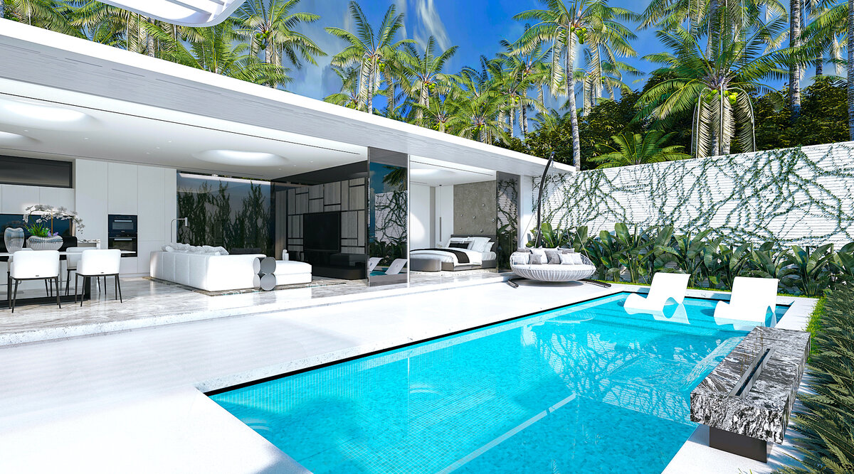 Дизайн-проект виллы в комплексе Sky Stars Ocean View балийского девелопера Magnum Estate