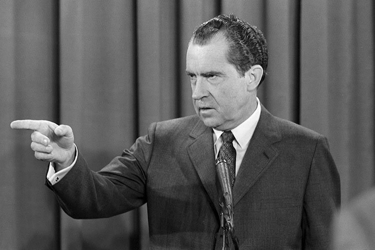 «Обратим внимание, что в апреле 1968 года появился «Римский клуб», который объединил в себе три силы — США, Великобританию и СССР. А в августе (через три месяца) Ричард Никсон провозгласил политику «наведения мостов» (разрядку)»Фото: © Axel Springer jun./SVEN SIMON / SVEN SIMON / www.globallookpress.com