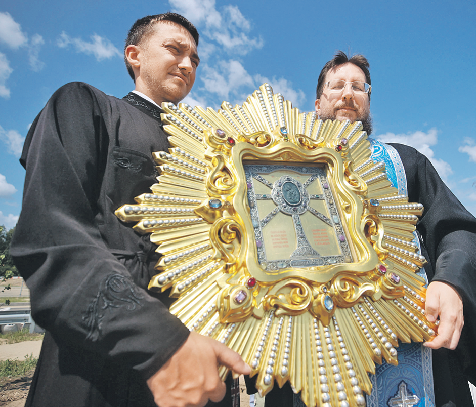 Самый маленький образ Богородицы  в мире впечатляет великими свершениями.  Фото: БЕЛТА 