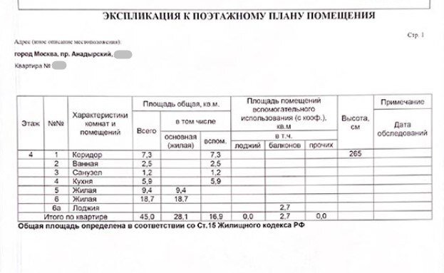 Госуслуги поэтажный план и экспликация