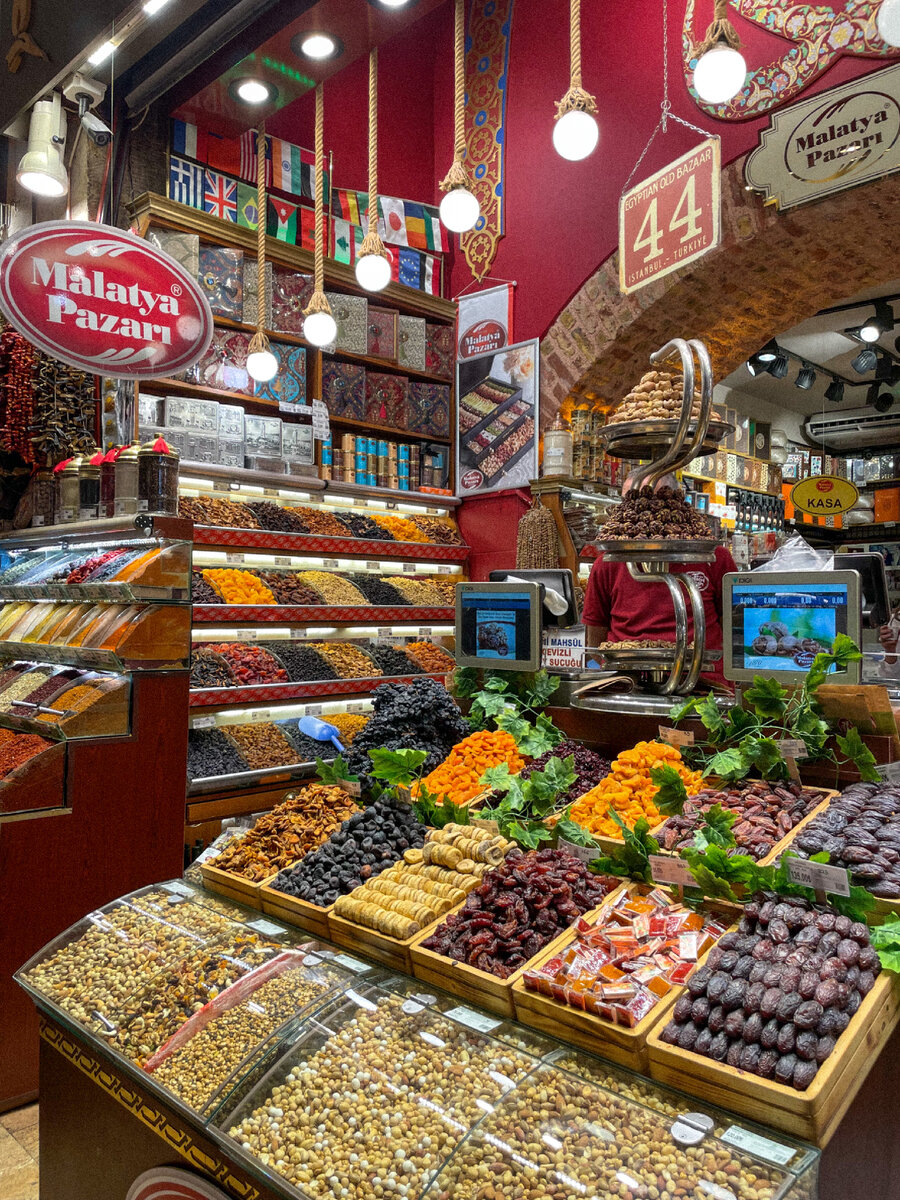 Фото из архива автора. Базар в Стамбуле