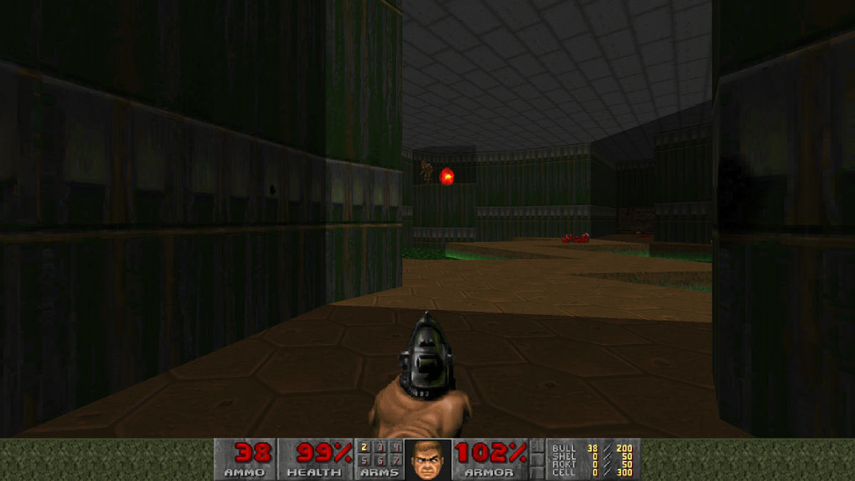 Doom в FullHD с повышенной детализацией текстур