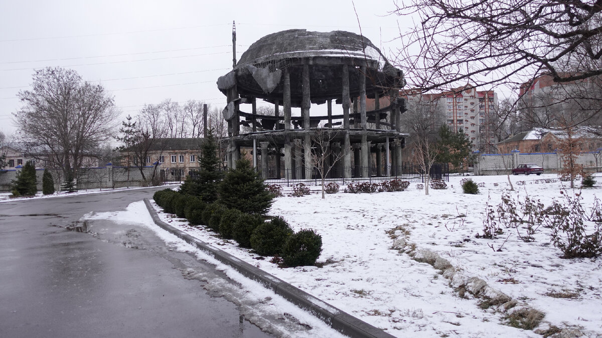 "Ротонда" - легендарный памятник ВОВ в г. Воронеже.