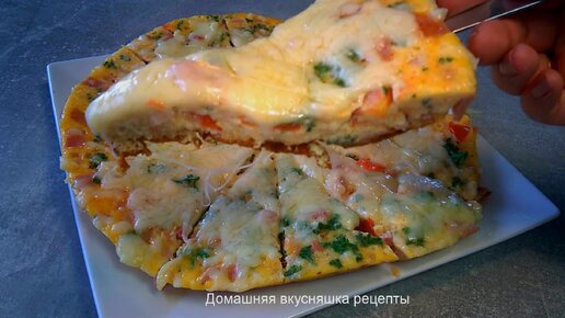 Коблер с черникой и нектаринами