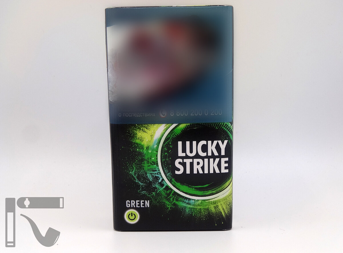 Сигареты Lucky Strike Green. Фото: © канал "Уголок Курильщика"