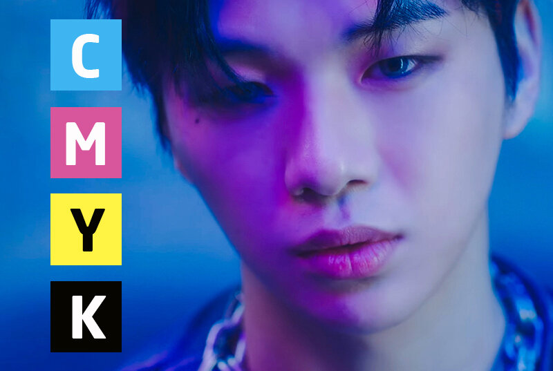 кадр из клипа KANG DANIEL – «Who U Are» и коллаж автора