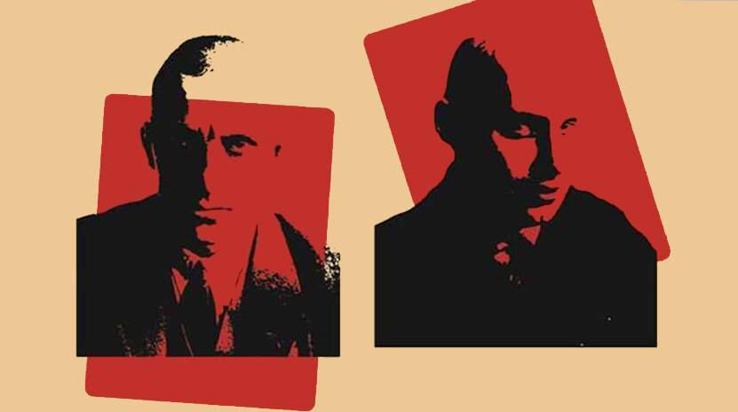 Маяковский и Родченко. Плакат к выставке  "Реклам-Конструктор: Маяковский - Родченко". Сайт https://музеймаяковского.рф/events/exhibitions/2440/