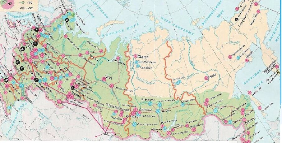 3 крупнейшие электростанции. Электростанции России на карте ТЭС ГЭС АЭС. Атлас Электроэнергетика России. Крупные АЭС ГЭС ТЭС центральной России на контурной карте 9 класс. Электроэнергетика России карта 9 класс атлас.