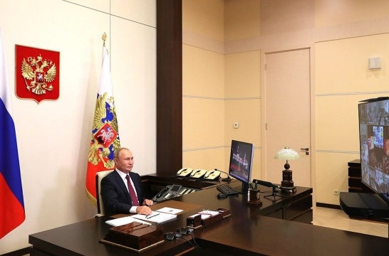 Кадр пресс-службы президента РФ