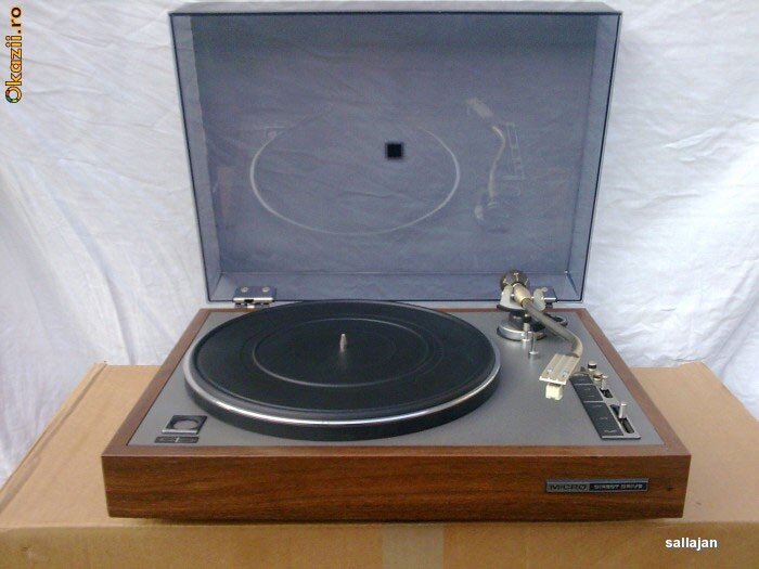 Micro Seiki DD-1 почти текой, каким собрали на заводе. Шелл не родной.