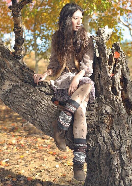 Mori Girl - Mori Girl.  Girls from the forest - the direction of the late 2000s.