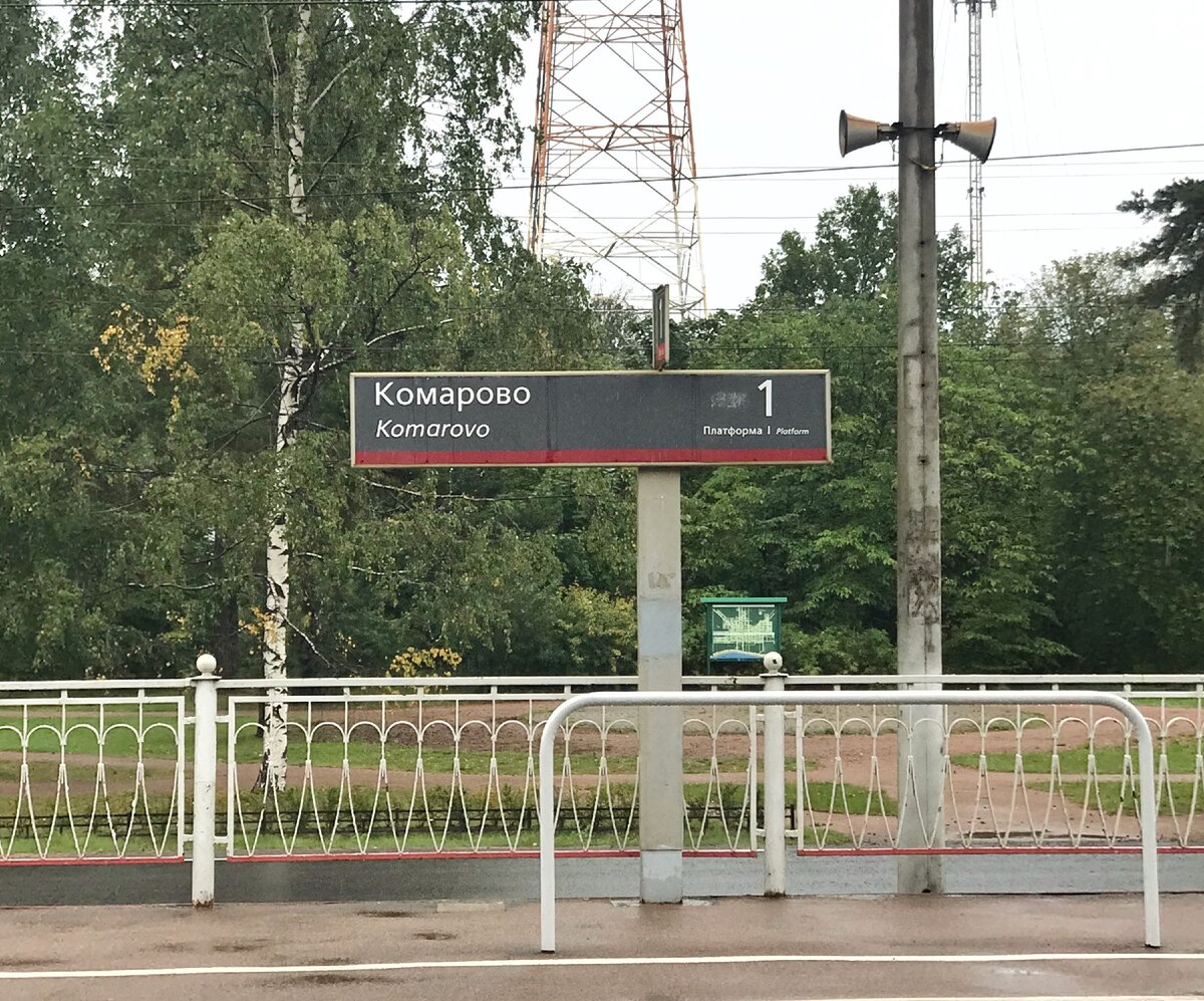 Железнодорожная платформа Комарово