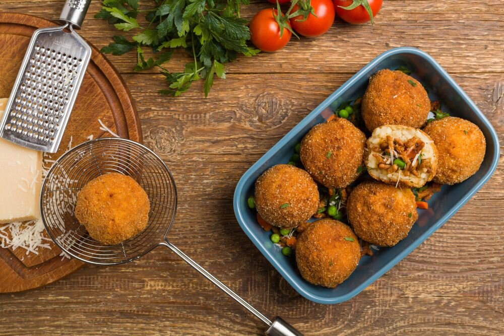 Аранчини с сыром
