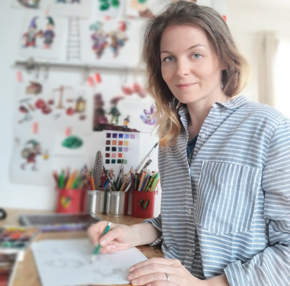 Художник-иллюстратор Дарья Беклемешева