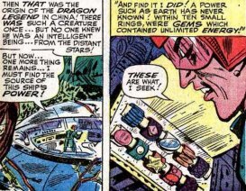 Мандарин родился в 1920 году в одной из самых богатых семей Китая. Его отец был прямым потомком Чингисхана, а мать была английской аристократкой. Родители Хан умерли вскоре после того, как он родился. Поэтому воспитанием Мандарина занималась его тётя, которая была зла на весь мир, и воспитала его с таким же мировоззрением. Полученное наследство было потрачена на его обучению в области различных наук, в результате чего он был разорен вскоре после совершеннолетия. Оказавшись не в состоянии платить налоги за родовое имение, он и его тётя оказались на улице, без крыши над головой. Спустя некоторое время умирает его тётя, а Мандарин начал путешествовать.