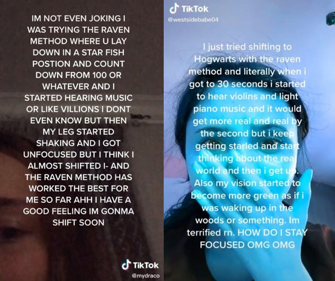 Люди из тиктока попробовавшие Шифтинг