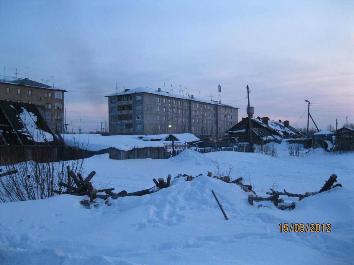 Река Косью Интинский район