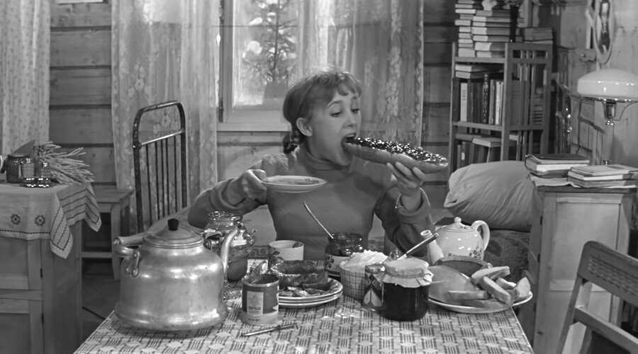 Кадр из фильма «Девчата», режиссёр Юрий Чулюкин, 1962 год