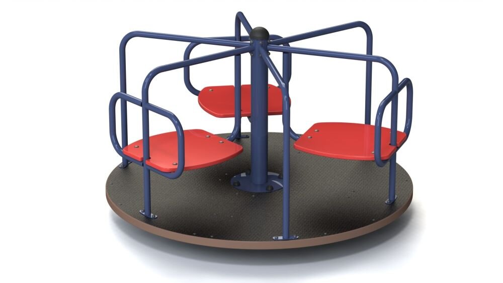 Вот такая. Ее можно очень сильно разогнать, не бегая вокруг нее.