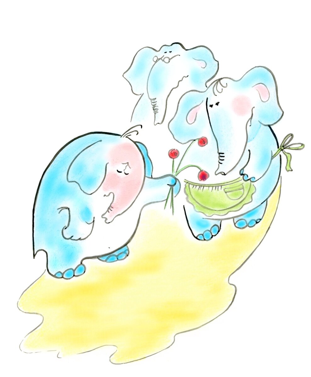 рисунки и стихи автора