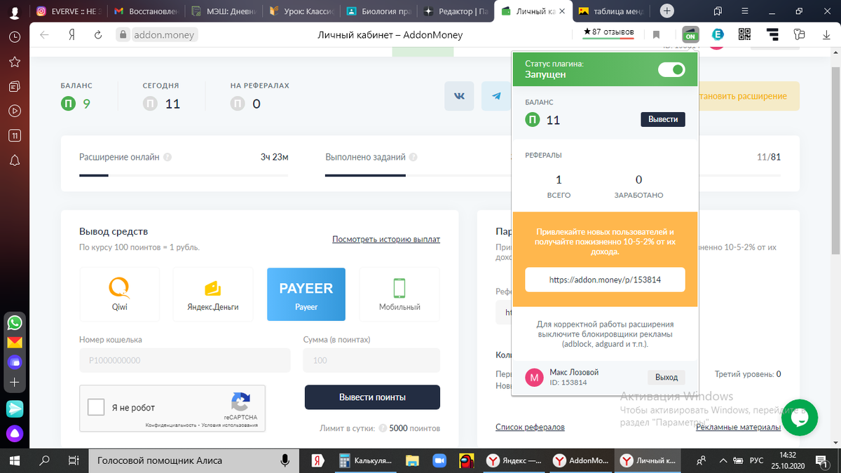 Расширение можно скачать на сайте. Выглядит оно так.