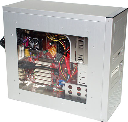 Алюминиевый корпус Lian Li PC-60USB